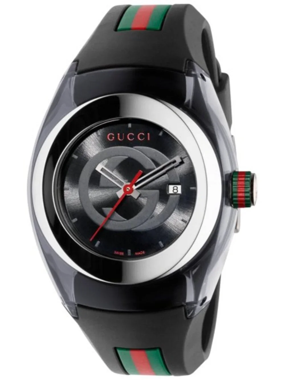 Gucci Sync Sport XXL Black Watch New YA137101